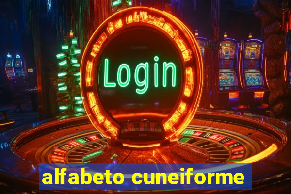 alfabeto cuneiforme